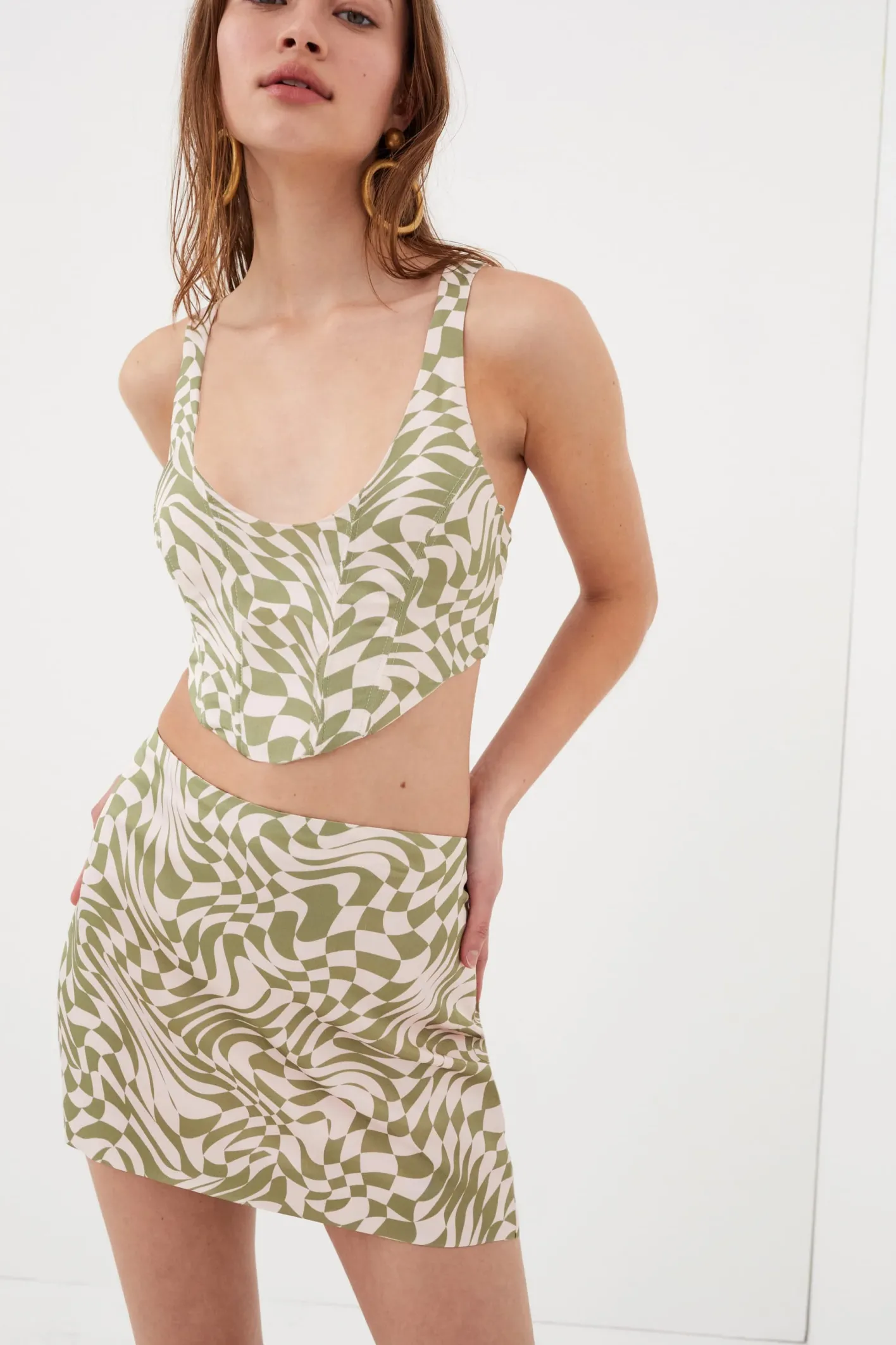 aiko_mini_skirt_0-1.webp Woman For Love & Lemons Aiko Mini Skirt