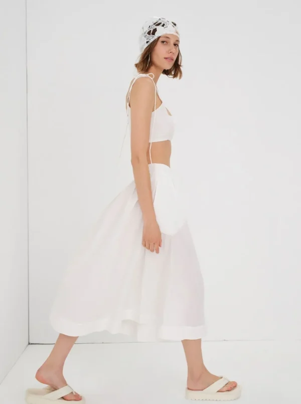 Woman For Love & Lemons Alexis Midi Skirt