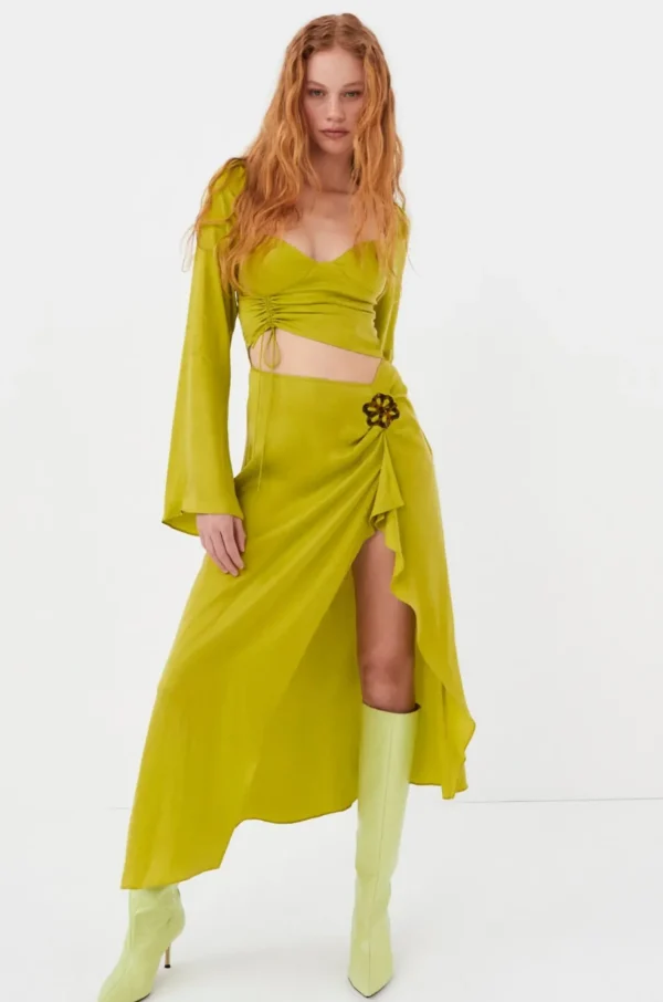 Woman For Love & Lemons Allie Midi Dress