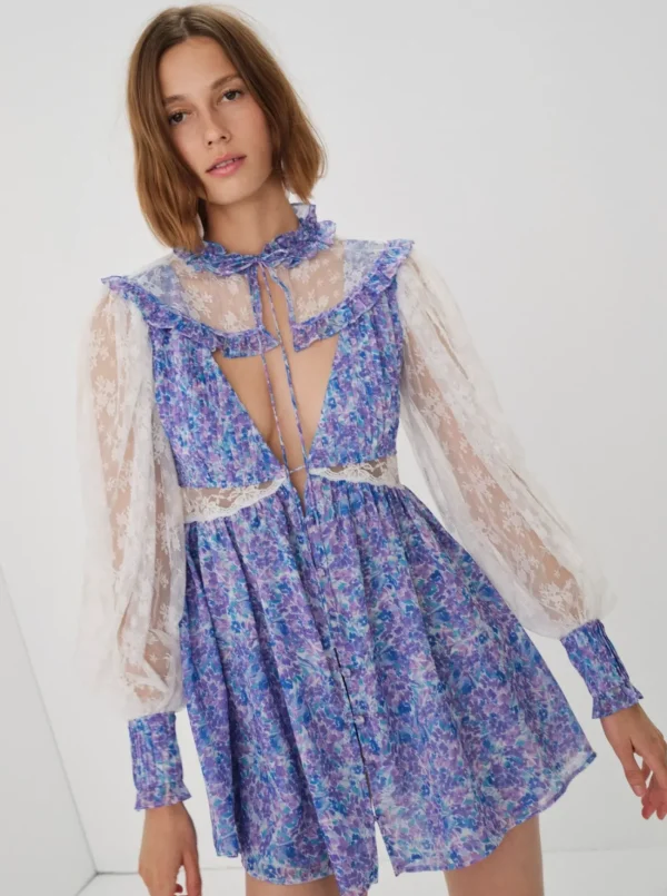 Woman For Love & Lemons April Mini Dress