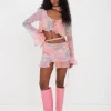 Woman For Love & Lemons Arden Mini Skirt
