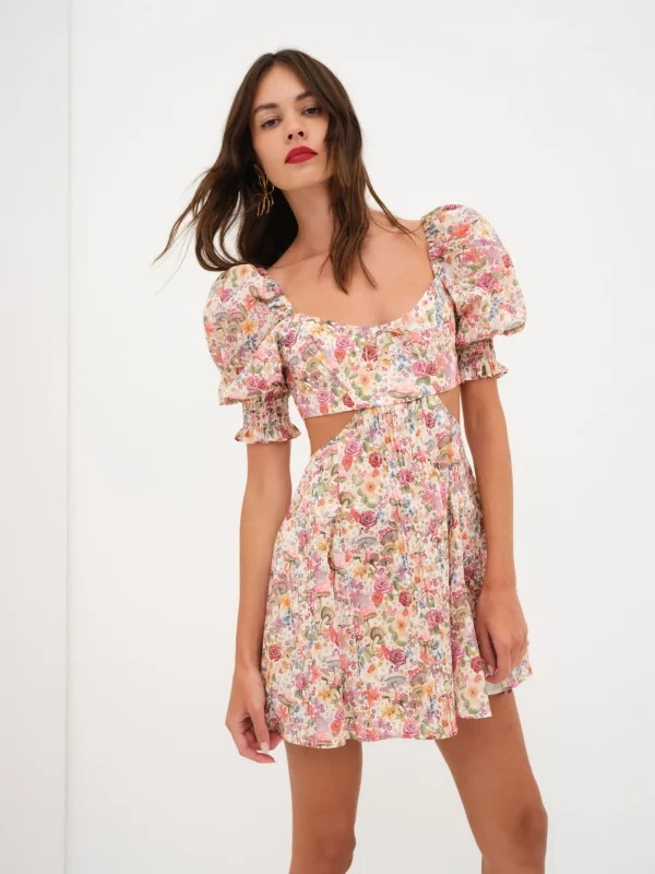 Woman For Love & Lemons Arya Mini Dress