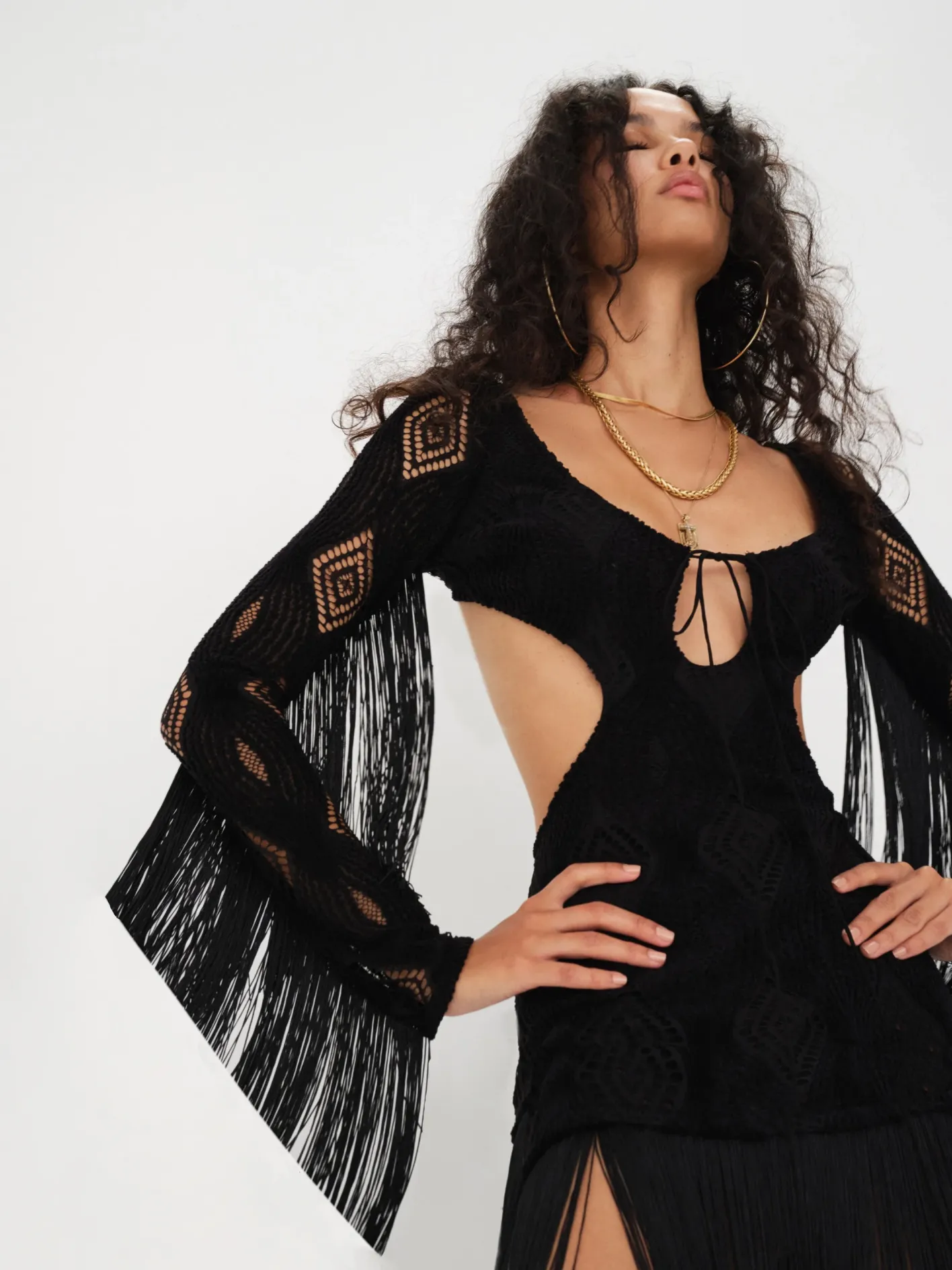 aubrey_mini_dress_1.webp Woman For Love & Lemons Aubrey Mini Dress