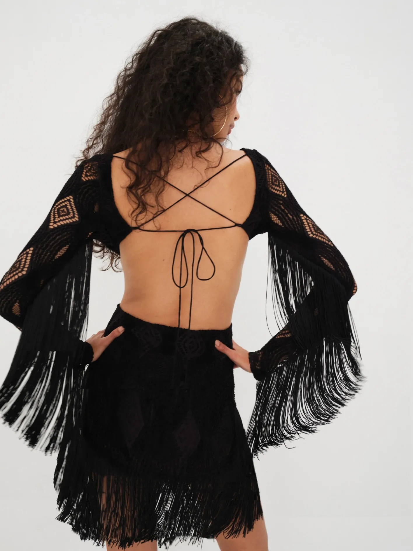aubrey_mini_dress_3.webp Woman For Love & Lemons Aubrey Mini Dress