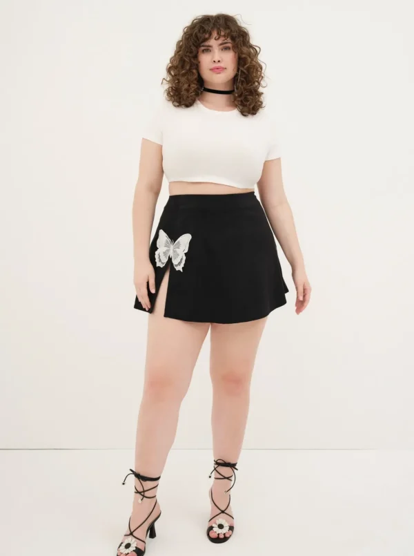 Woman For Love & Lemons Auden Mini Skirt