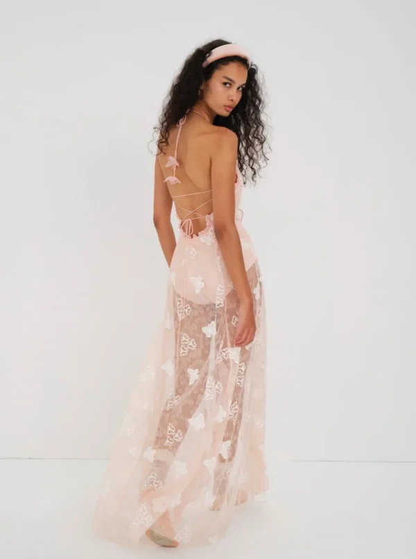 Woman For Love & Lemons Beckett Maxi Dress