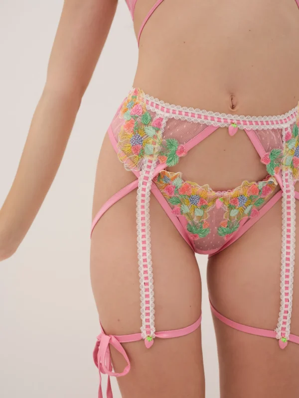 Woman For Love & Lemons Berry Patch Garter