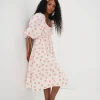 Woman For Love & Lemons Blakely Midi Dress