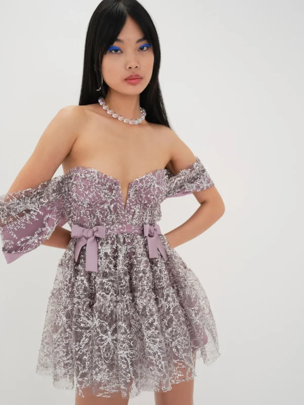 Woman For Love & Lemons Brynne Mini Dress