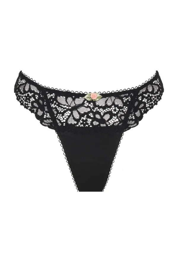 Woman For Love & Lemons Butterfly Lace Thong Panty