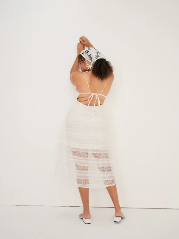 Woman For Love & Lemons Cameron Midi Dress
