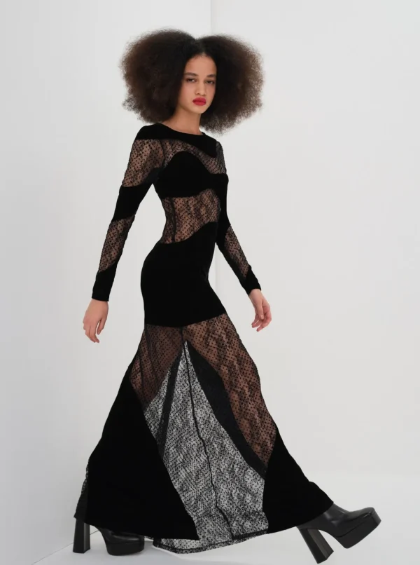 Woman For Love & Lemons Carolyn Maxi Dress