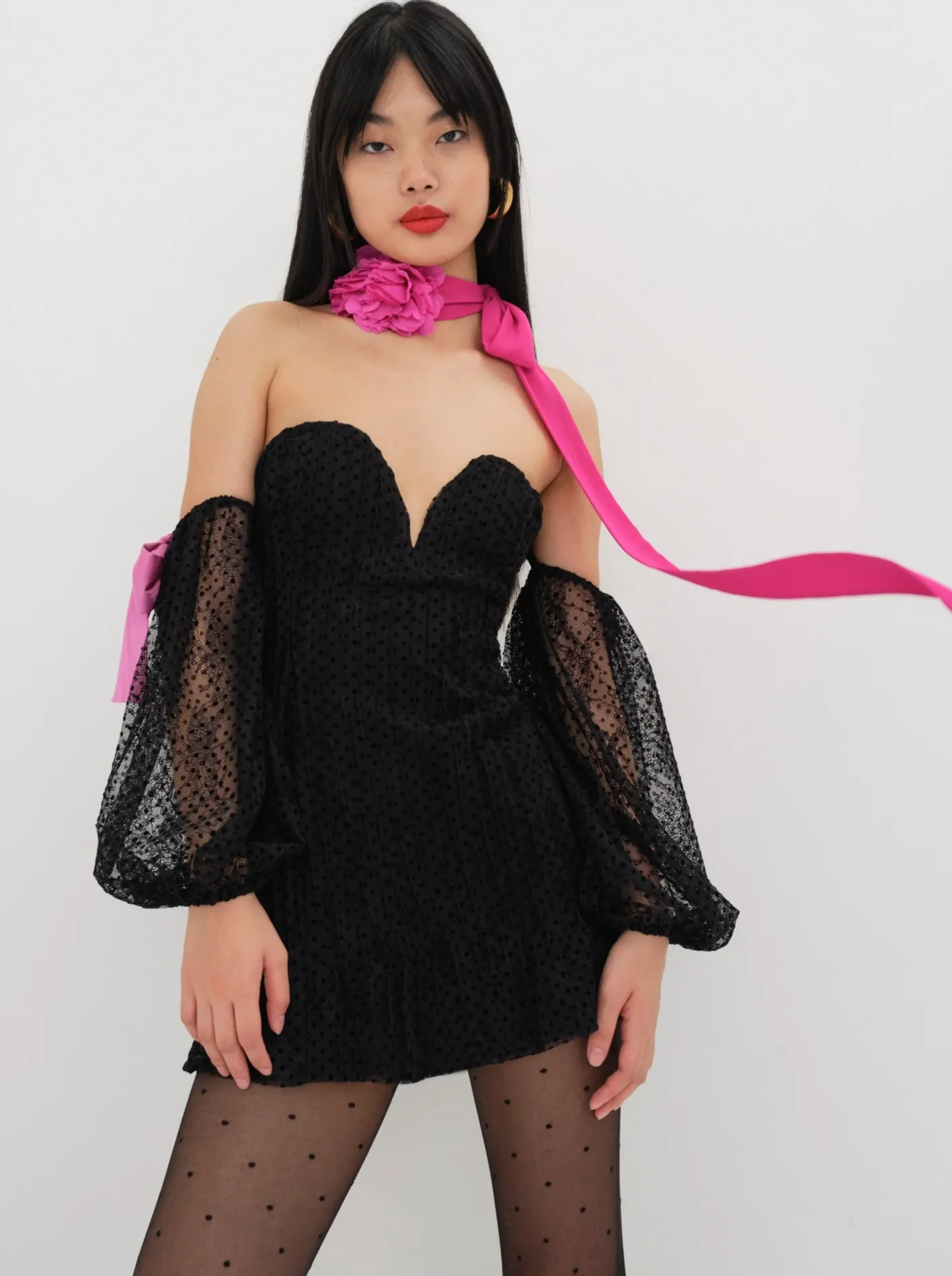 carolyn_mini_dress_0.webp Woman For Love & Lemons Carolyn Mini Dress
