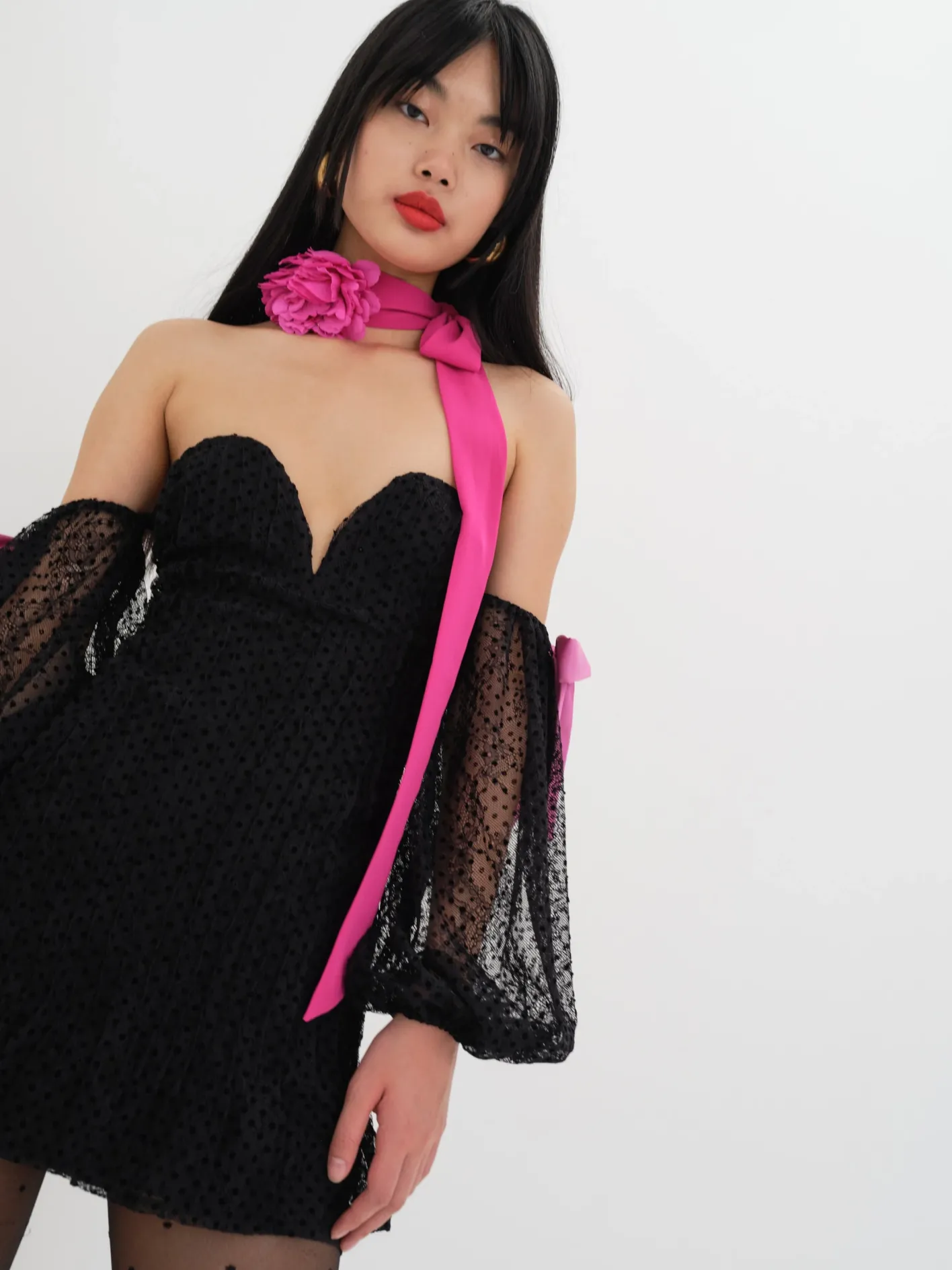 carolyn_mini_dress_6.webp Woman For Love & Lemons Carolyn Mini Dress