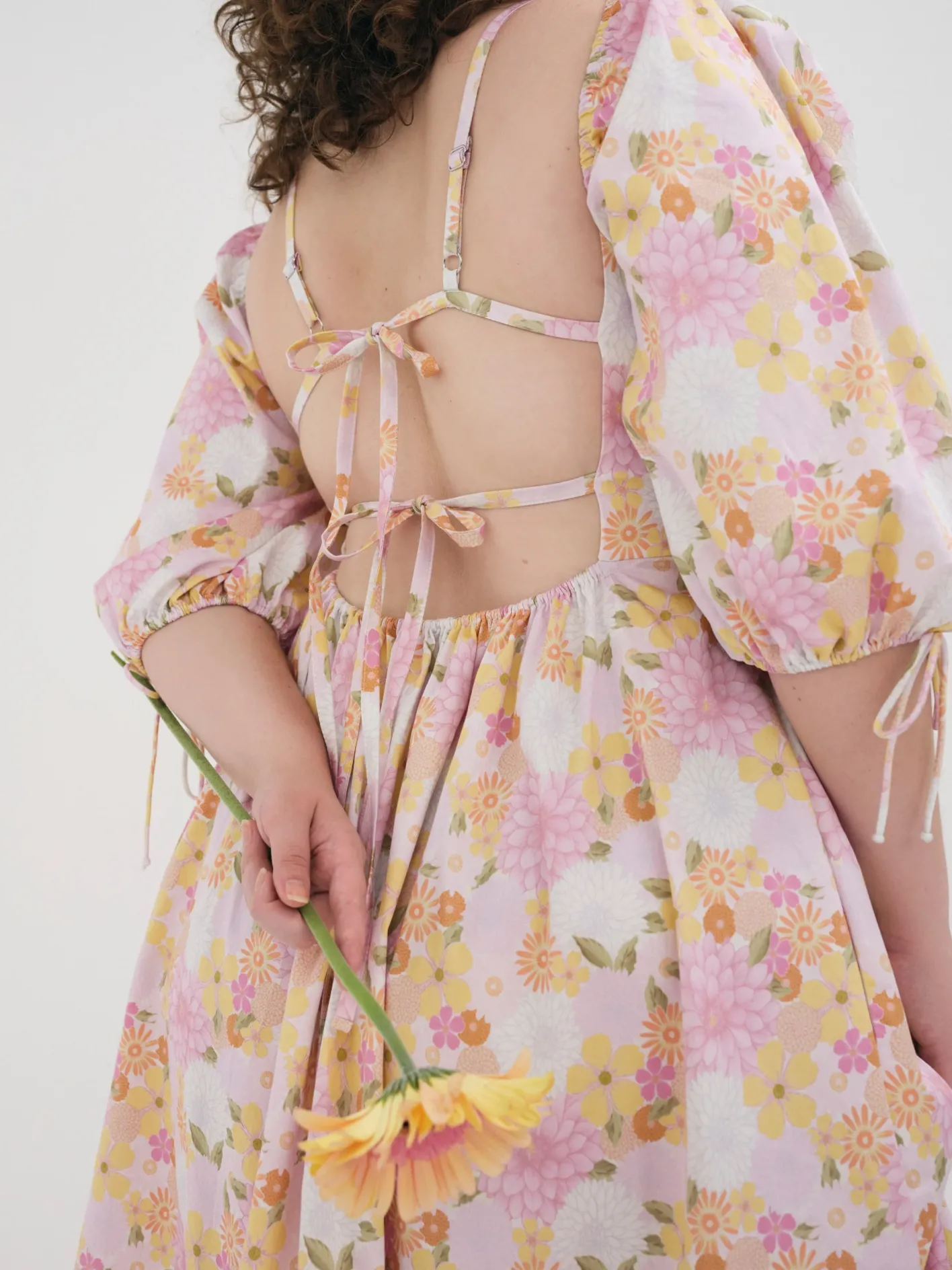 carrie_midi_dress_8.webp Woman For Love & Lemons Carrie Midi Dress