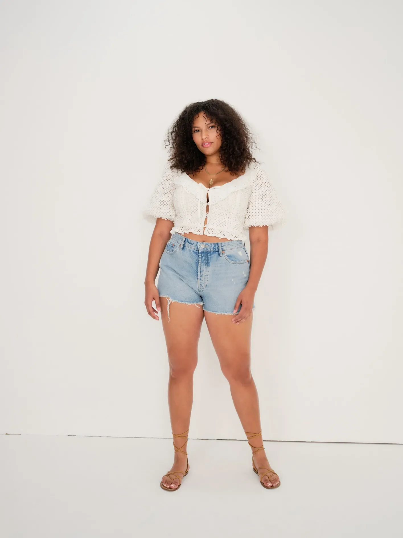 cassie_crop_top_7.webp Woman For Love & Lemons Cassie Crop Top