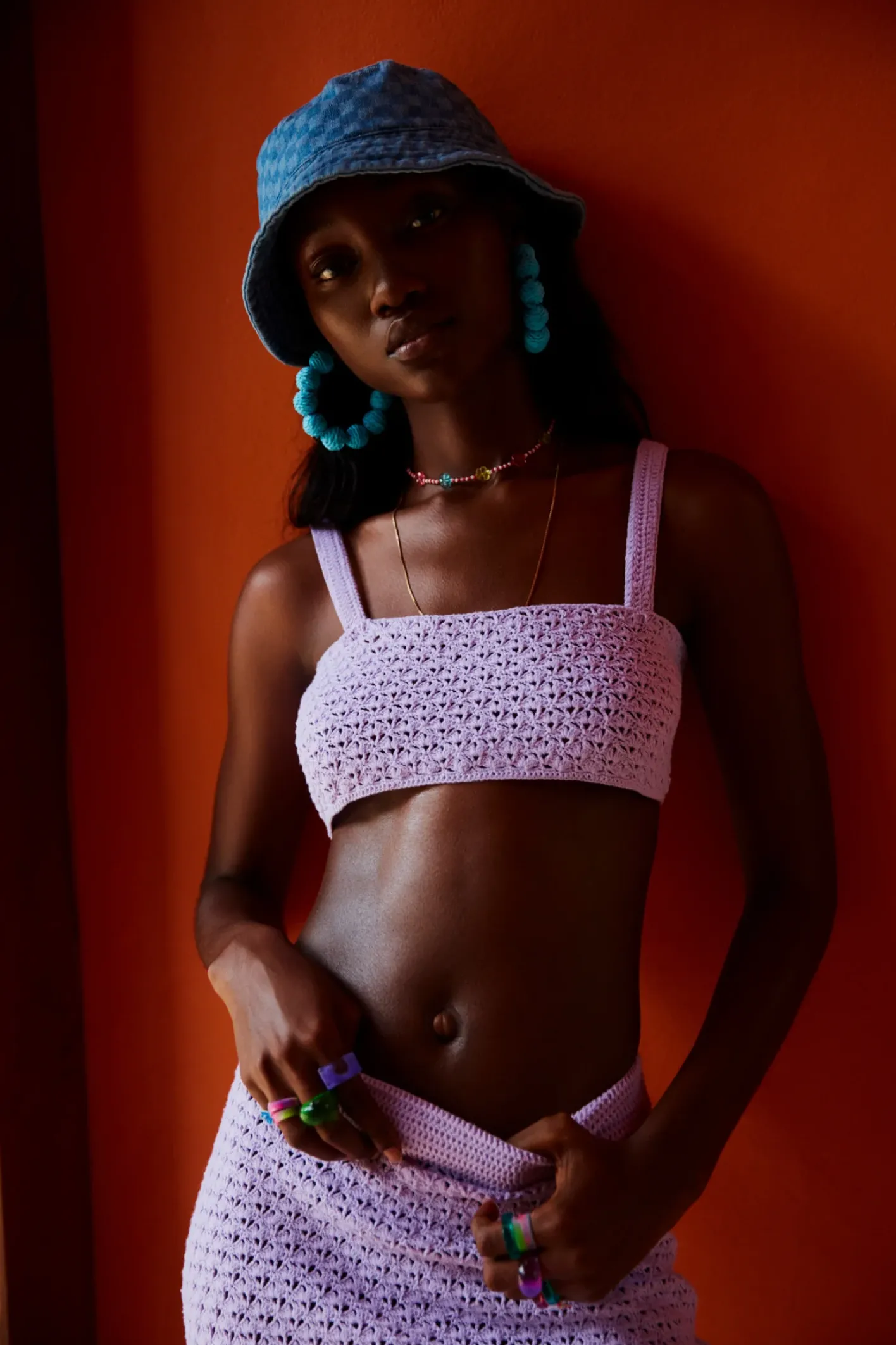 charlotte_mini_skirt_5.webp Woman For Love & Lemons Charlotte Mini Skirt