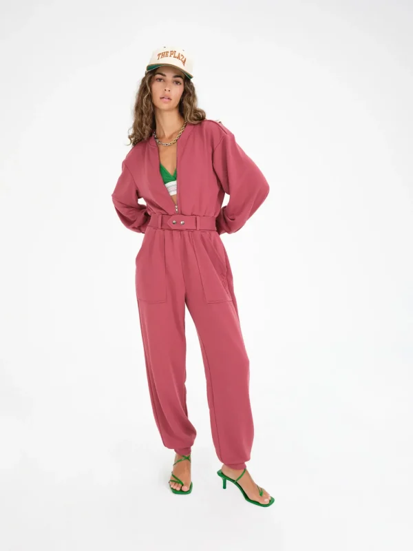 Woman For Love & Lemons Cinched Jumpsuit