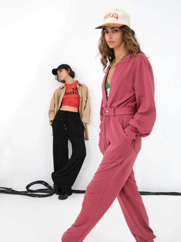 Woman For Love & Lemons Cinched Jumpsuit