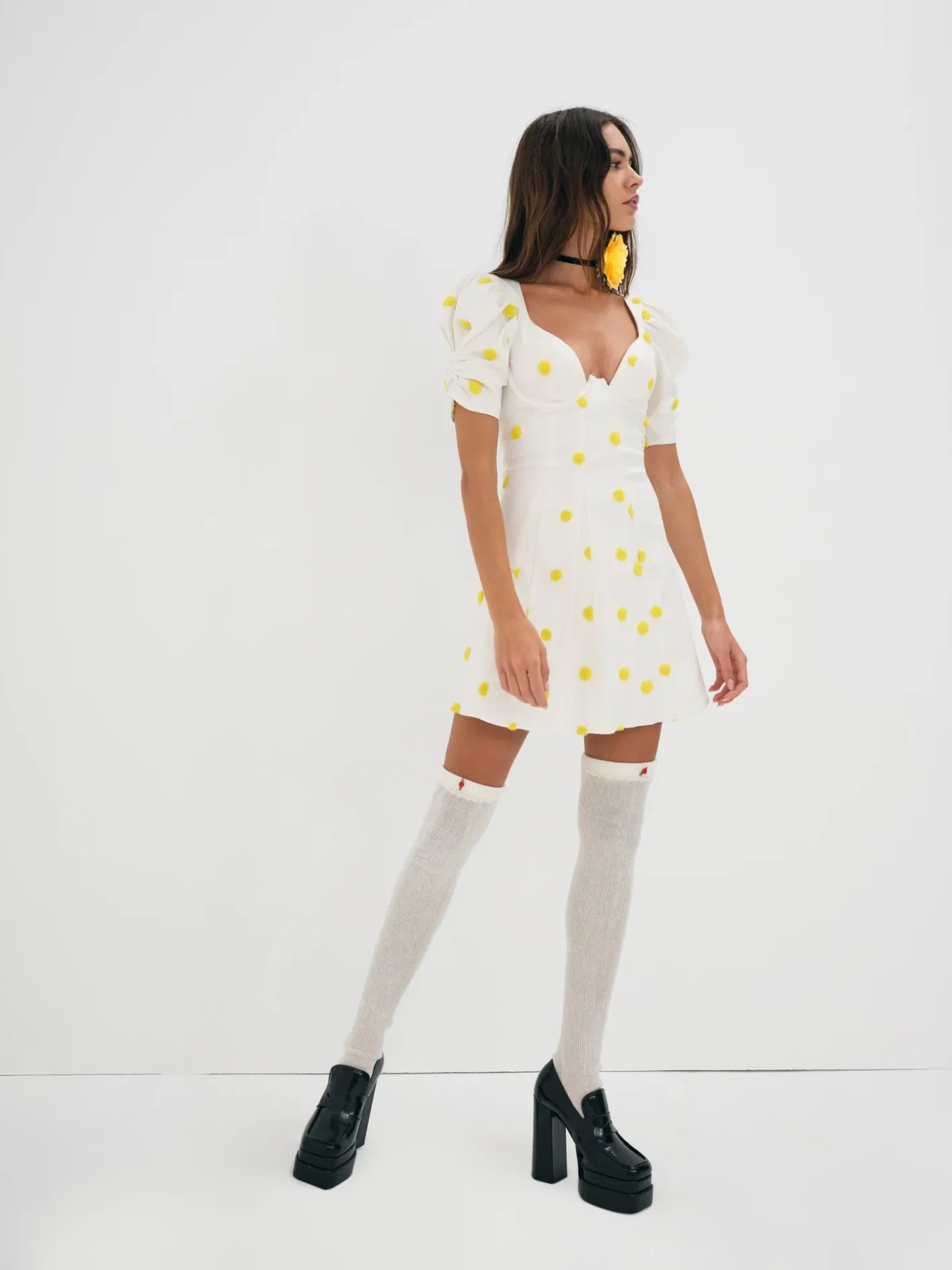 claude_mini_dress_2.webp Woman For Love & Lemons Claude Mini Dress
