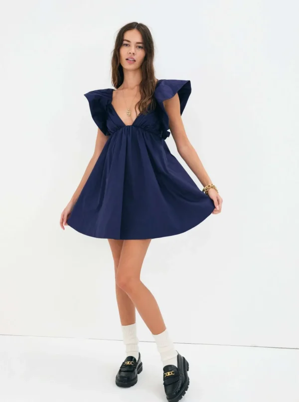 Woman For Love & Lemons Clementine Mini Dress