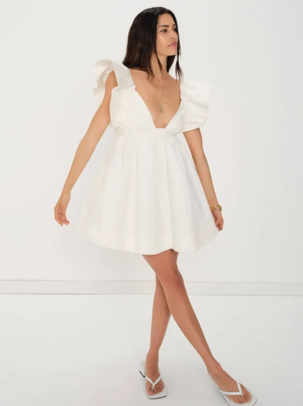 Woman For Love & Lemons Clementine Mini Dress