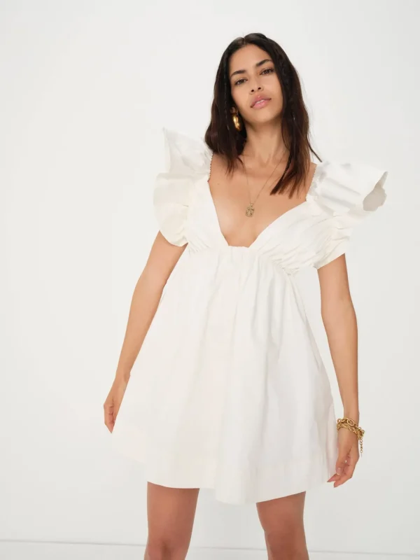 Woman For Love & Lemons Clementine Mini Dress
