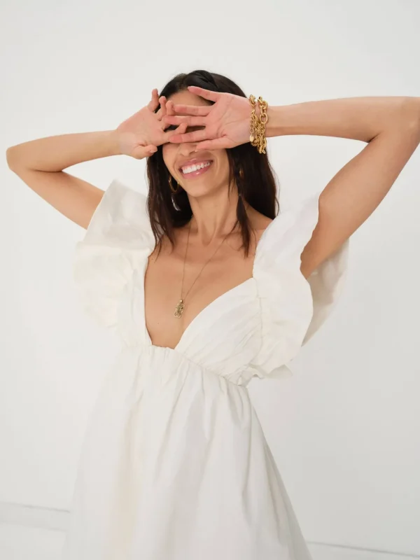 Woman For Love & Lemons Clementine Mini Dress