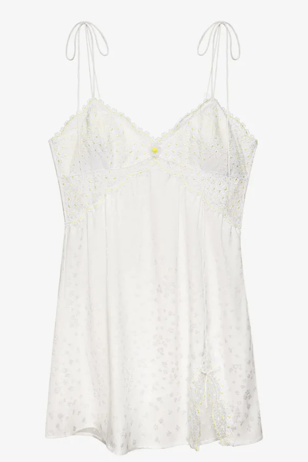 Woman For Love & Lemons 3D Daisy Slip Dress