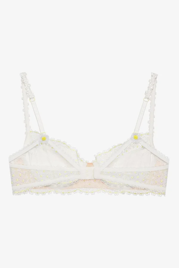 Woman For Love & Lemons 3D Daisy Underwire Bra