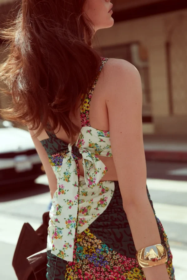 Woman For Love & Lemons Darlene Mini Dress