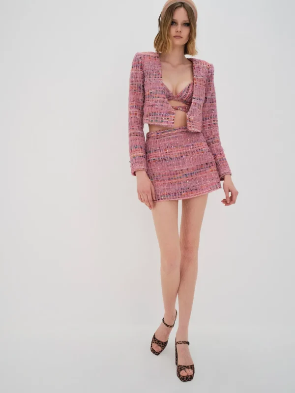 Woman For Love & Lemons Dionne Mini Skirt