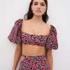 Woman For Love & Lemons Dolcetto Crop Top