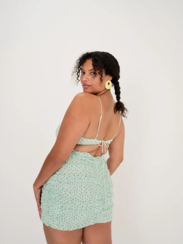 Woman For Love & Lemons Drea Mini Dress