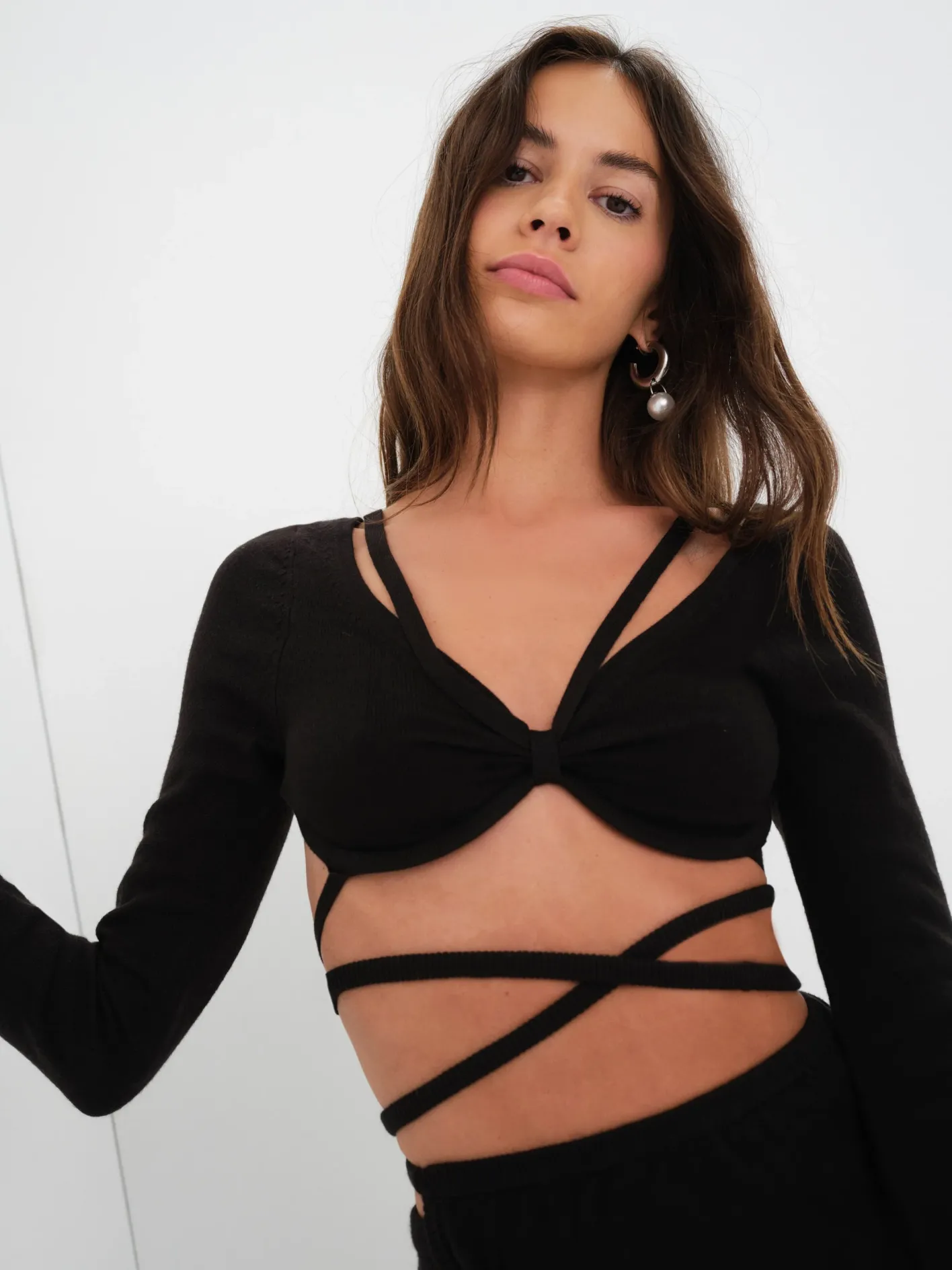 edith_crop_sweater_1.webp Woman For Love & Lemons Edith Crop Sweater