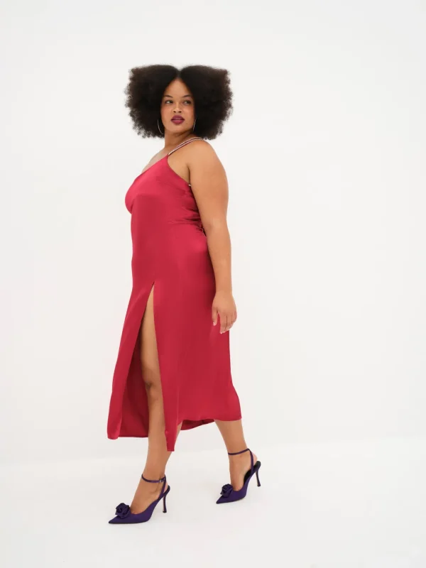 Woman For Love & Lemons Elora Midi Dress