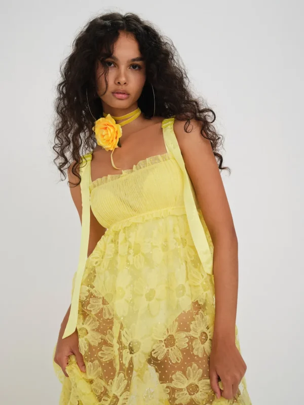 Woman For Love & Lemons Emma Maxi Dress