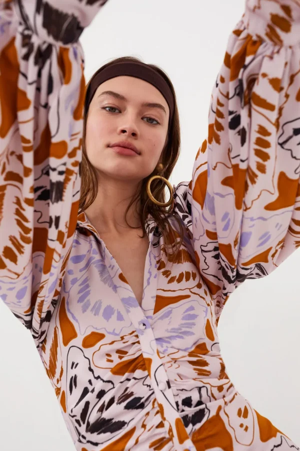 Woman For Love & Lemons Esmeralda Mini Dress