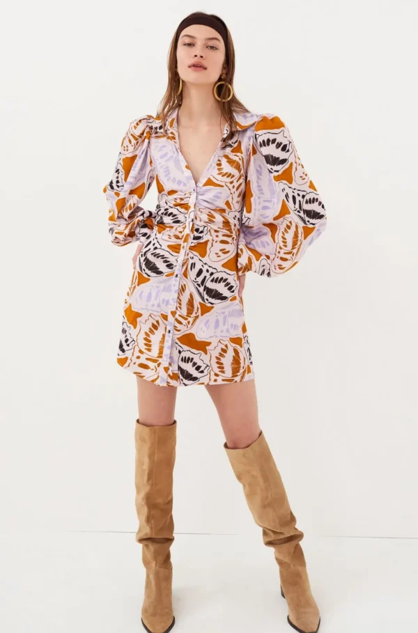 Woman For Love & Lemons Esmeralda Mini Dress