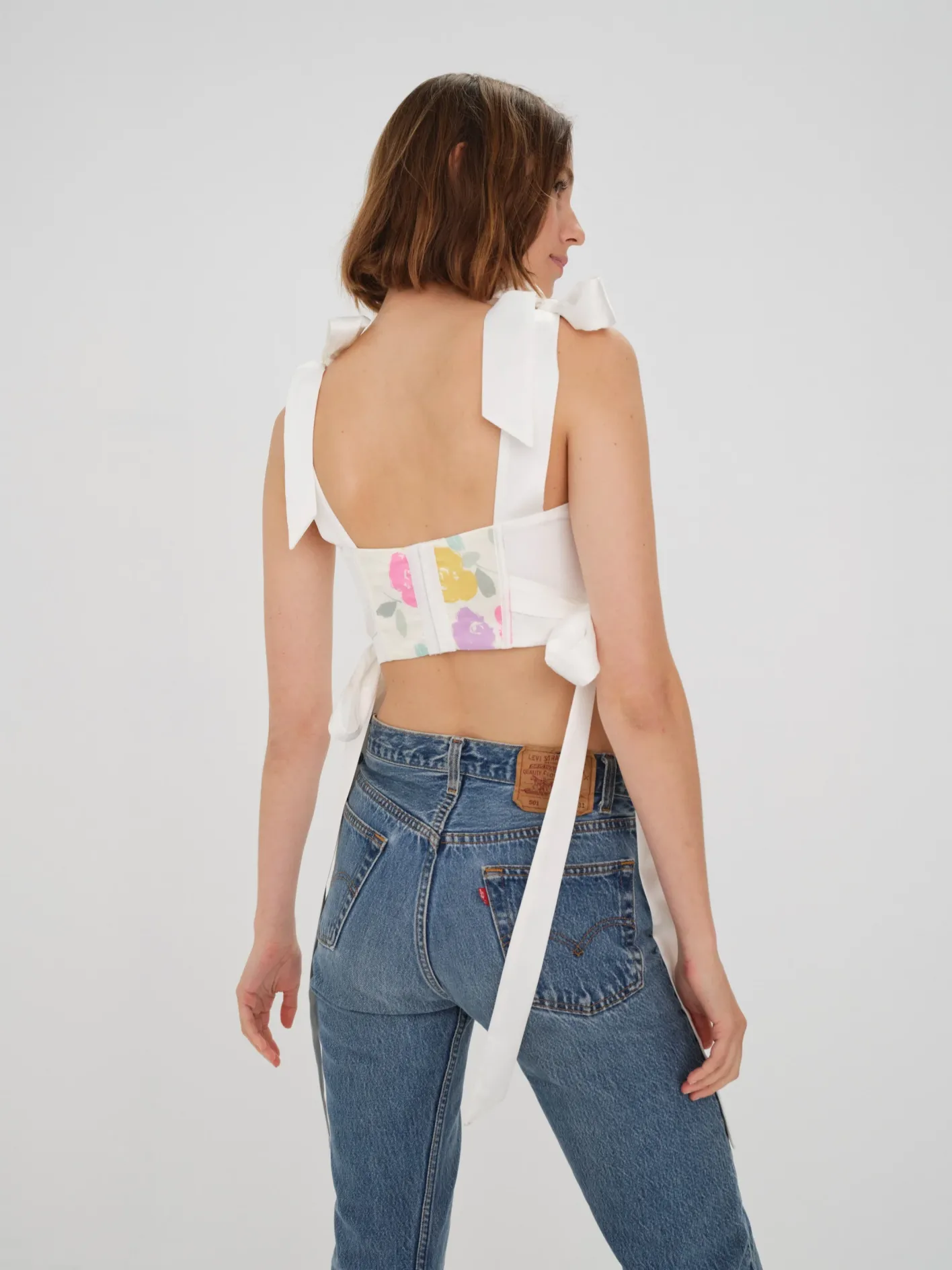 eugene_bustier_top_1.webp Woman For Love & Lemons Eugene Bustier Top