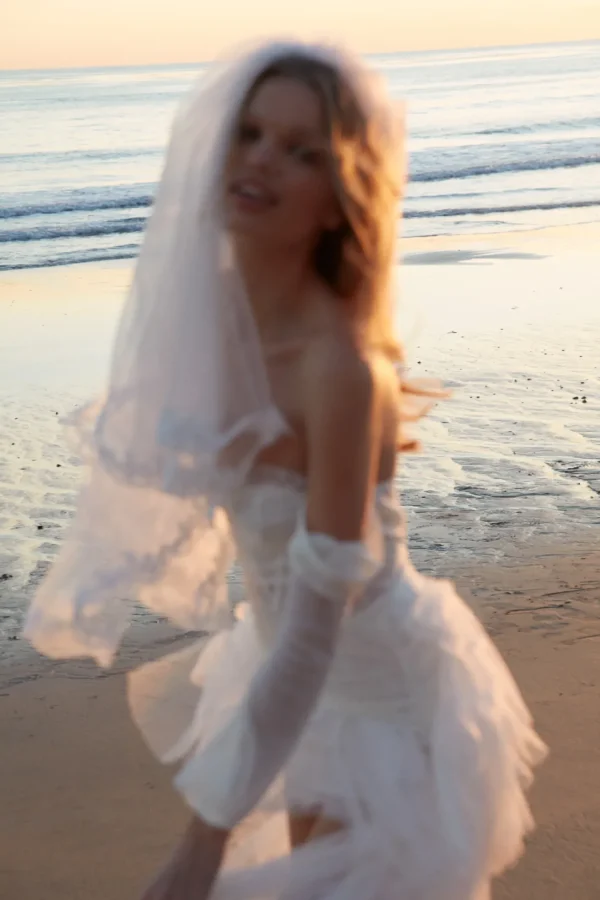 Woman For Love & Lemons Eve Bridal Gown