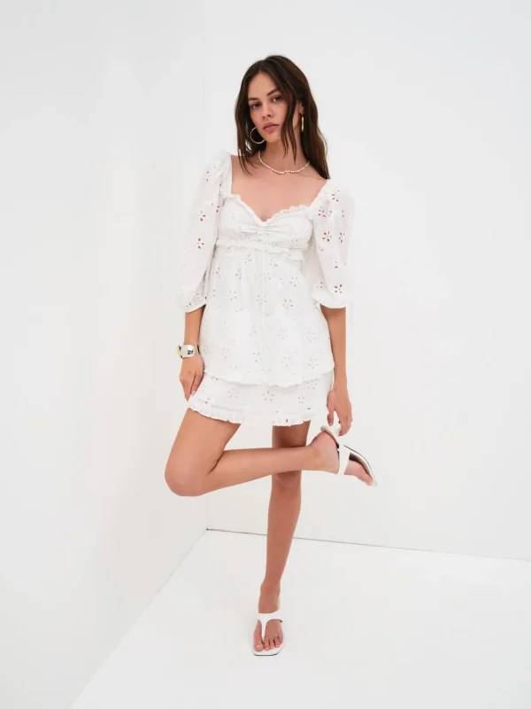 Woman For Love & Lemons Fletcher Mini Dress