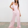 Woman For Love & Lemons Floral Trim Pj Set