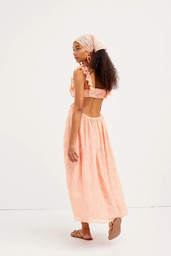 Woman For Love & Lemons Frances Midi Dress