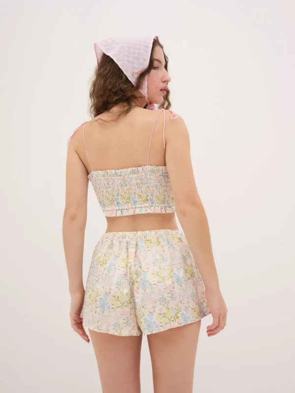 Woman For Love & Lemons Glitter Garden Top