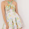 Woman For Love & Lemons Guinevere Mini Dress