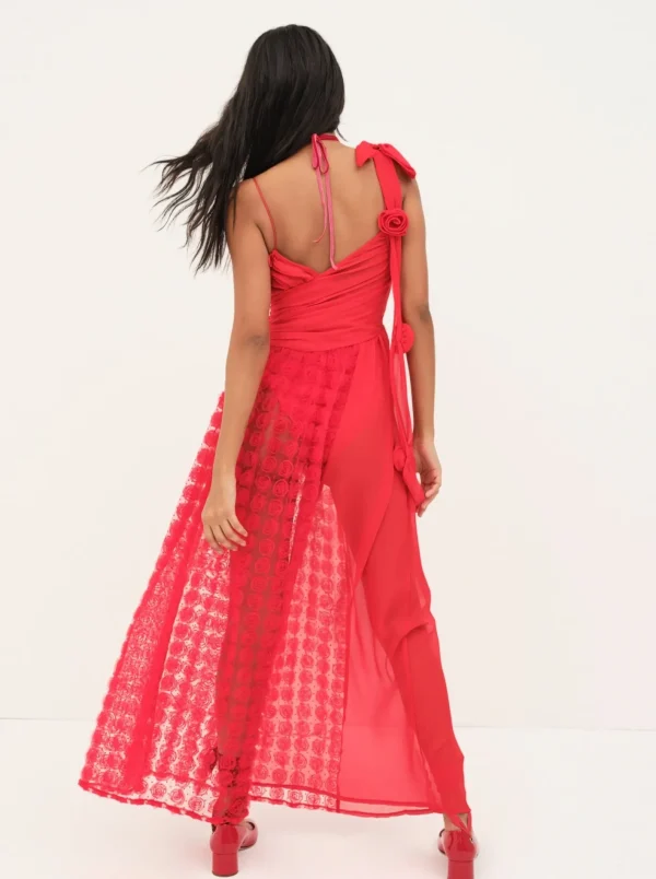 Woman For Love & Lemons Hannah Maxi Dress