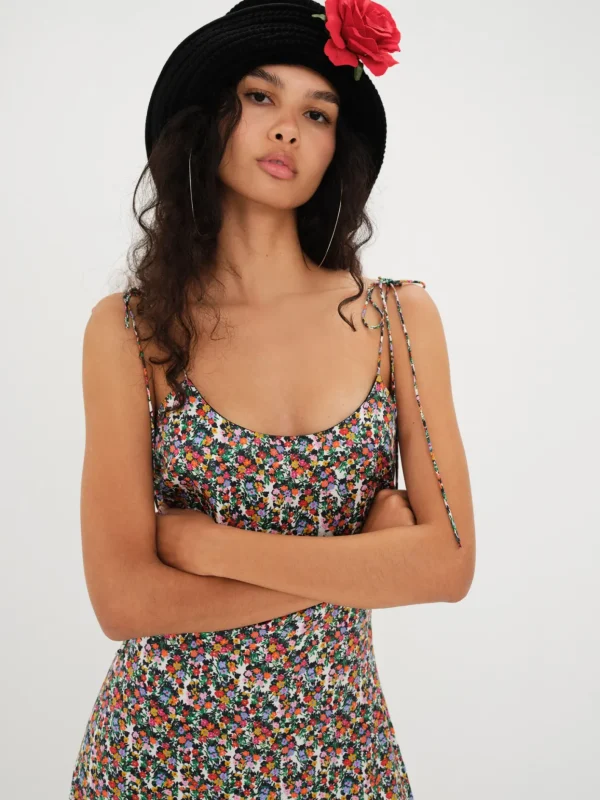 Woman For Love & Lemons Hayes Midi Dress