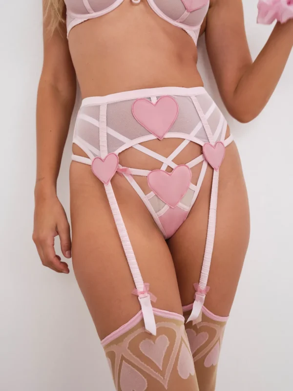 Woman For Love & Lemons Heart Thong Panty