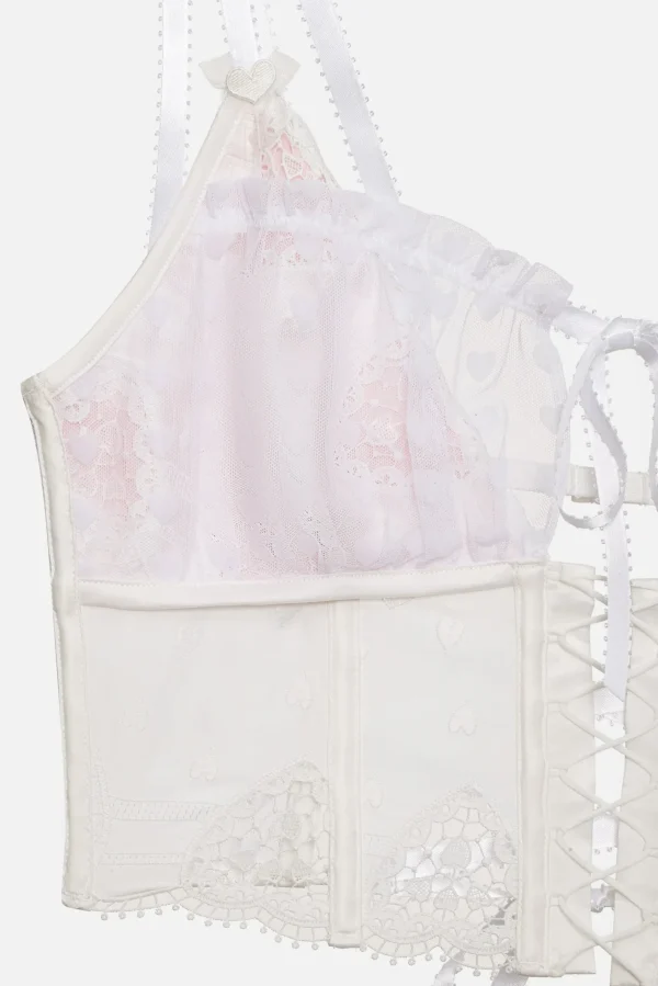 Woman For Love & Lemons Heart Window Bustier